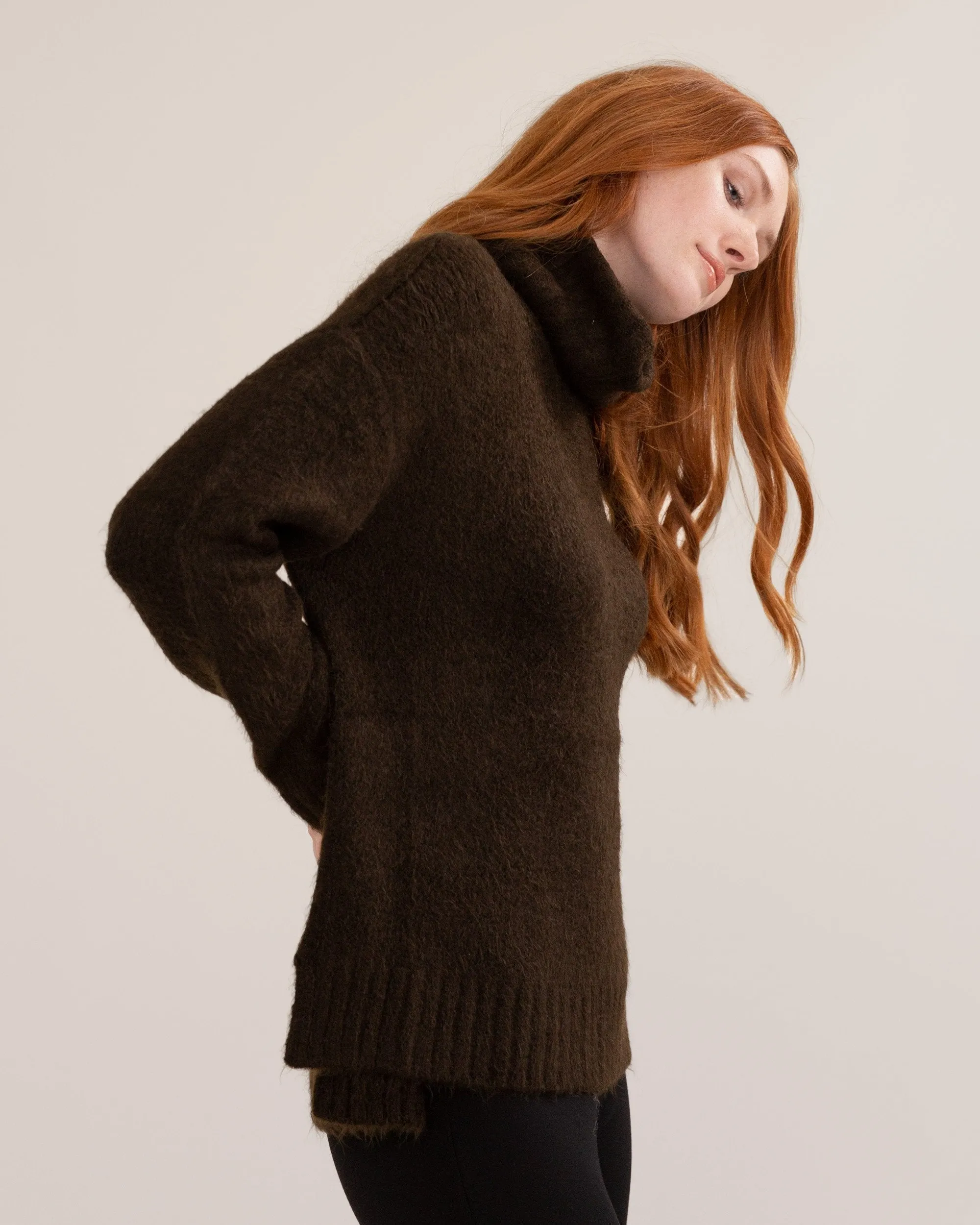 Gretchen Oversized Turtleneck Sweater