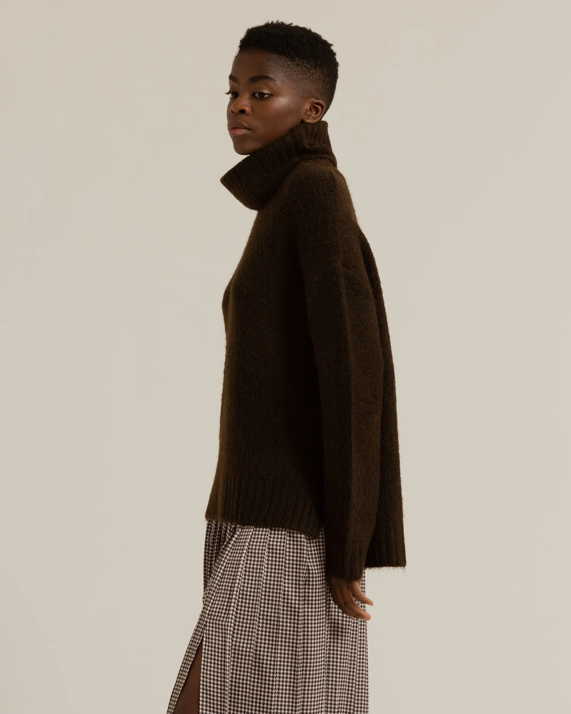 Gretchen Oversized Turtleneck Sweater