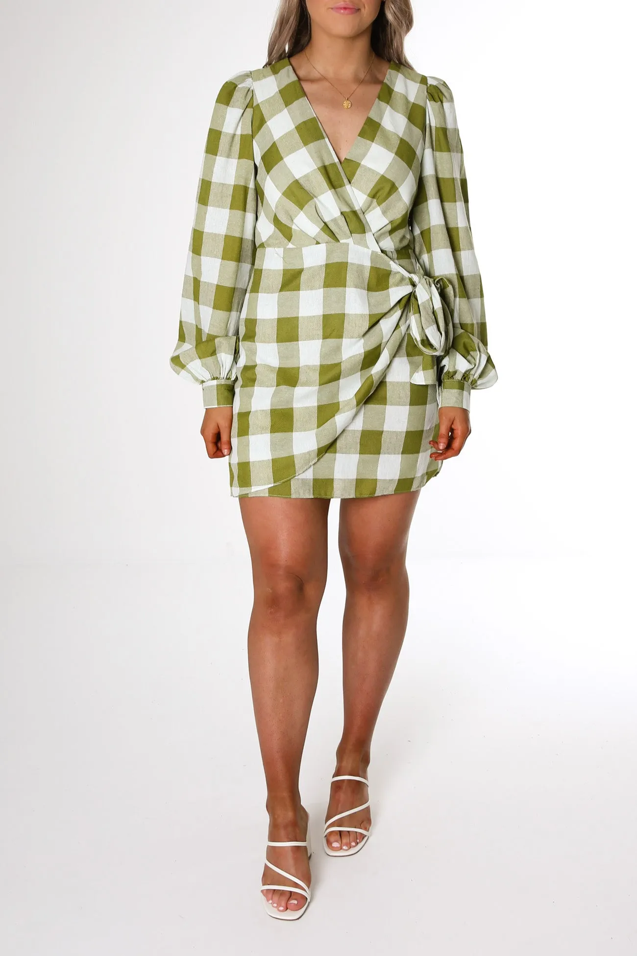 Hailey Mini Dress Green