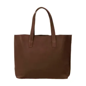 Handmade Leather Tote Bag | Brown