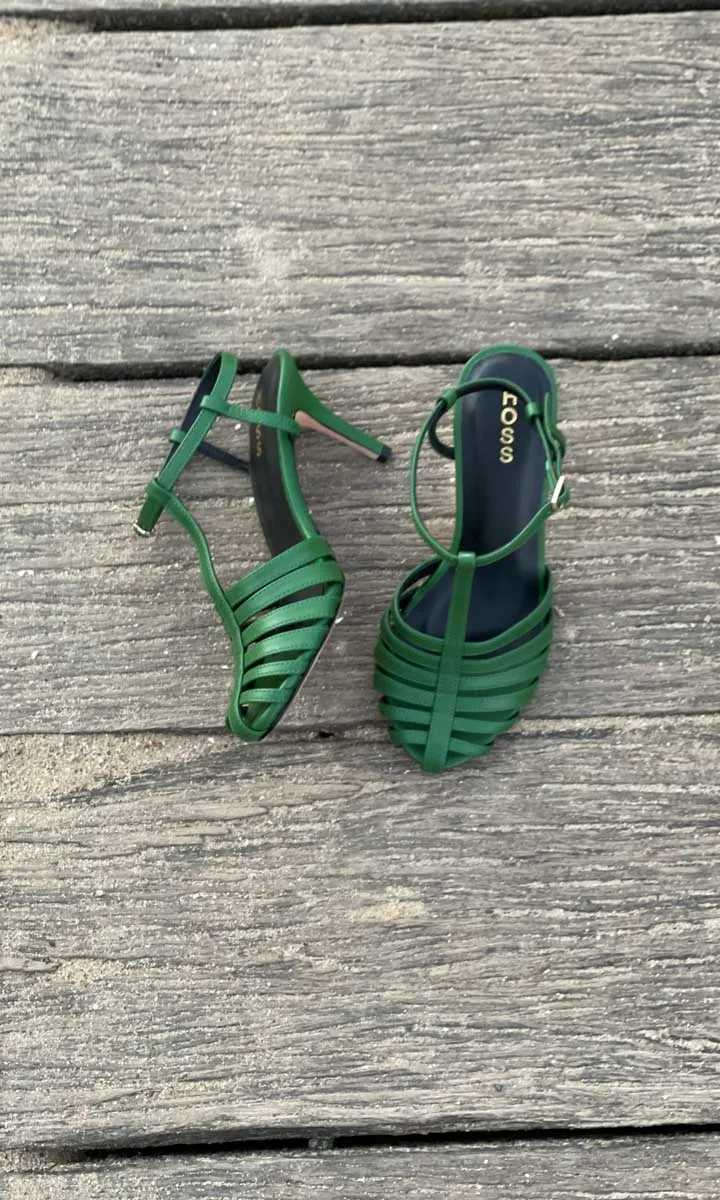 HOSS Cage Heel - Veneta Green