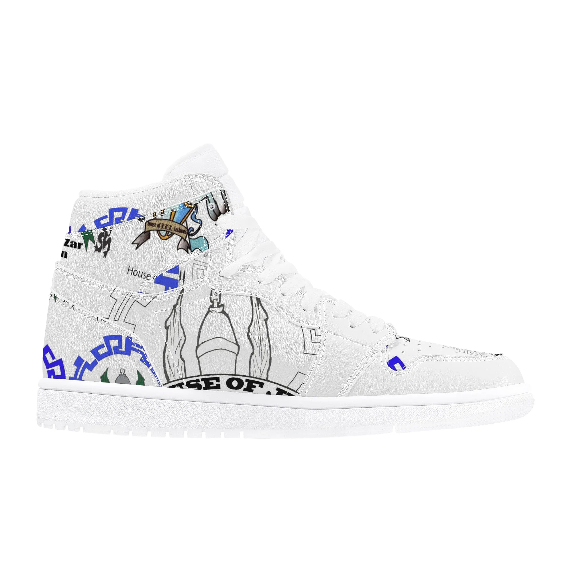 House of JRK Fashions V1 | Custom High Top | Shoe Zero