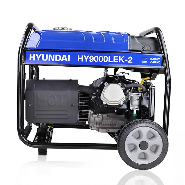 Hyundai HY9000LEK-2 7kW Petrol Open Frame Site Generator