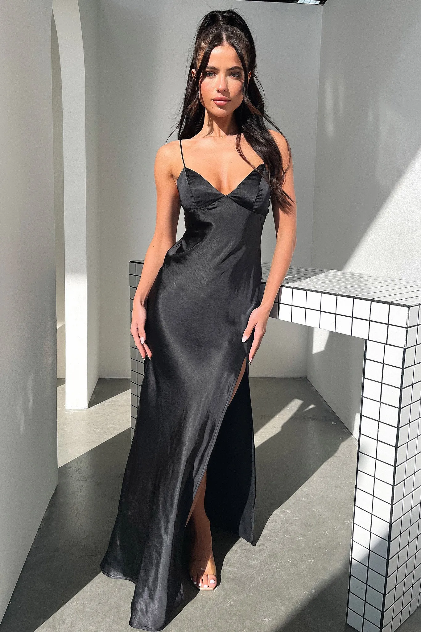 Jennifer Maxi Dress - Black