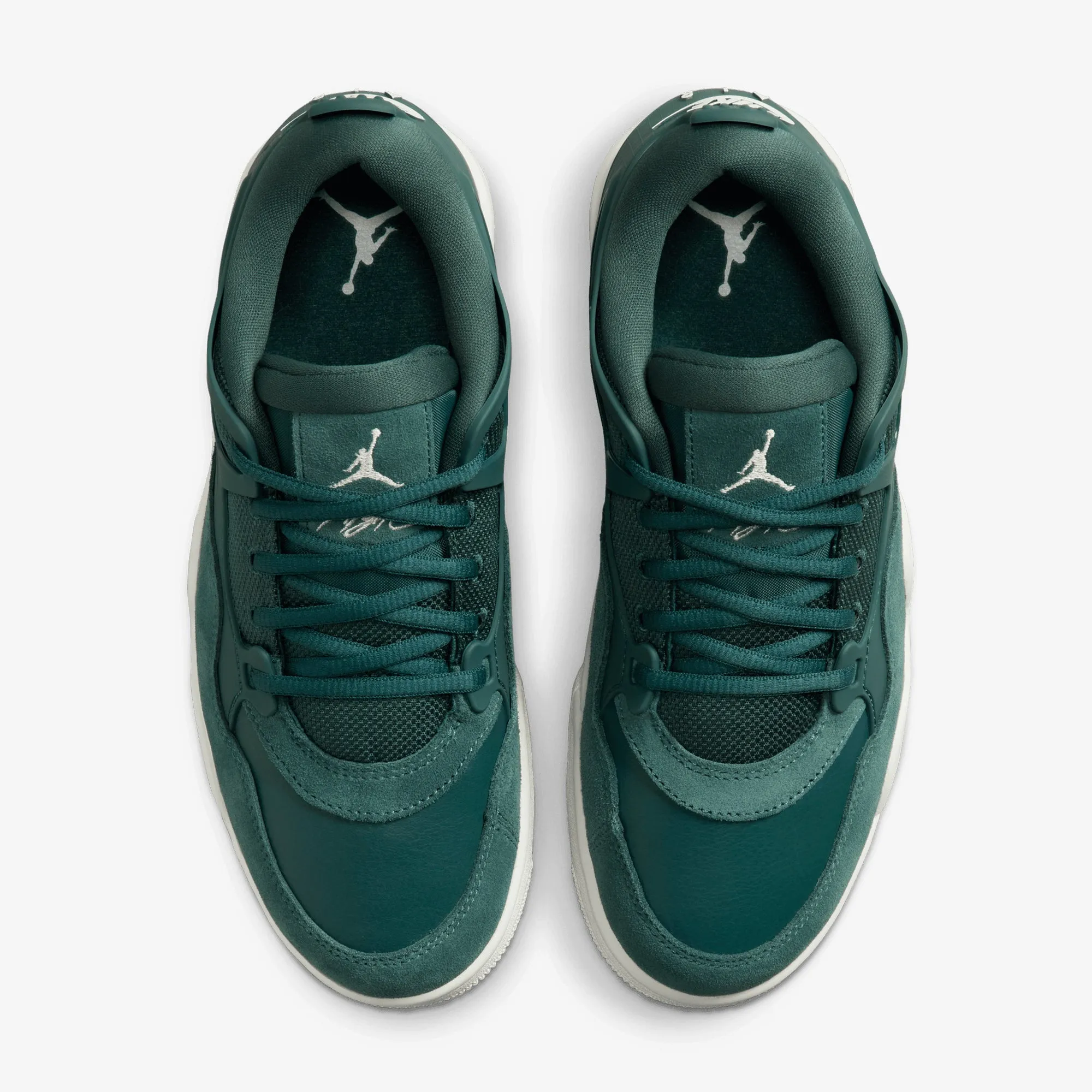 JORDAN | WMN'S AIR JORDAN 4 RM { OXIDIZED GREEN/WHITE-SAIL