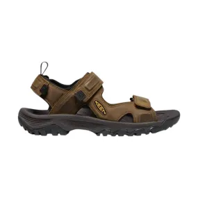 KEEN Men's Targhee III Open Toe Sandal - Bison/Mulch