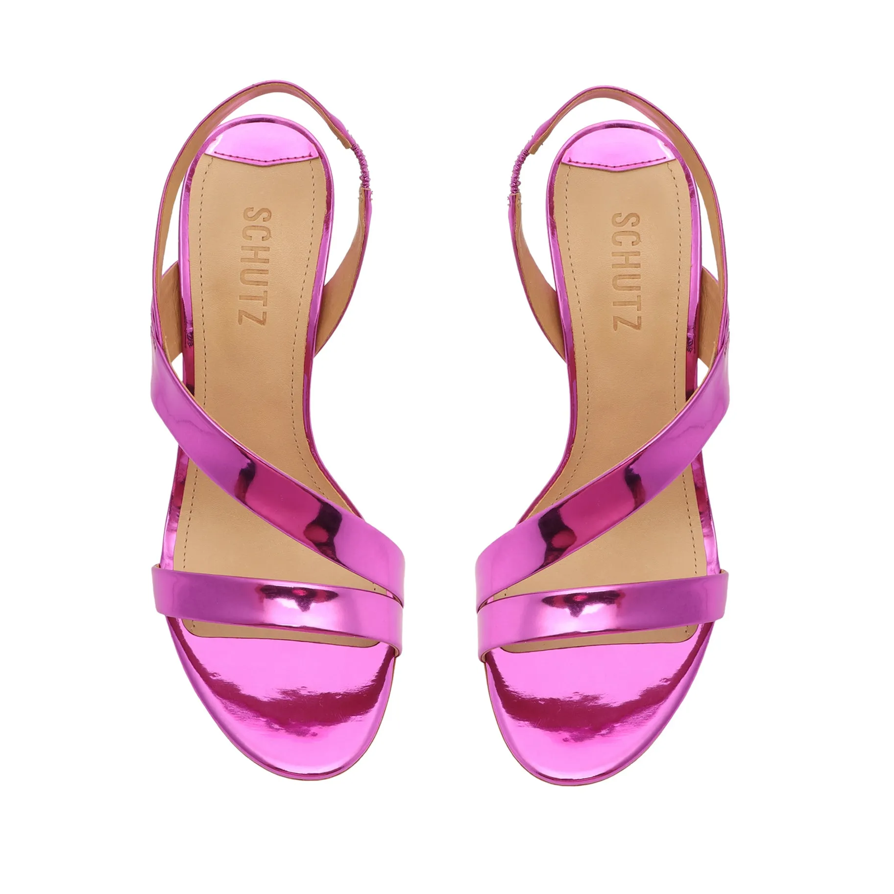 Kelly Specchio Leather Sandal