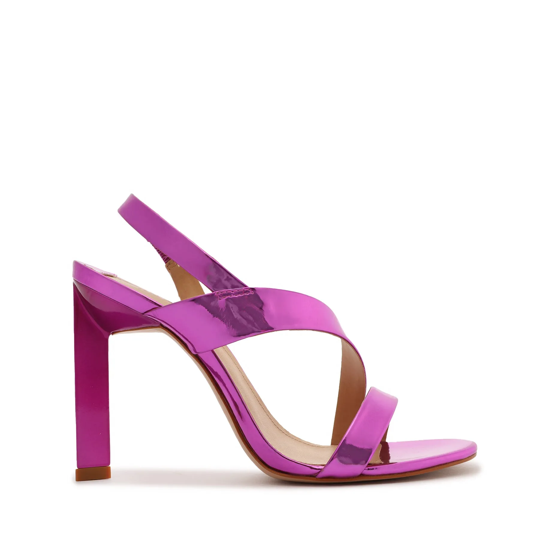 Kelly Specchio Leather Sandal