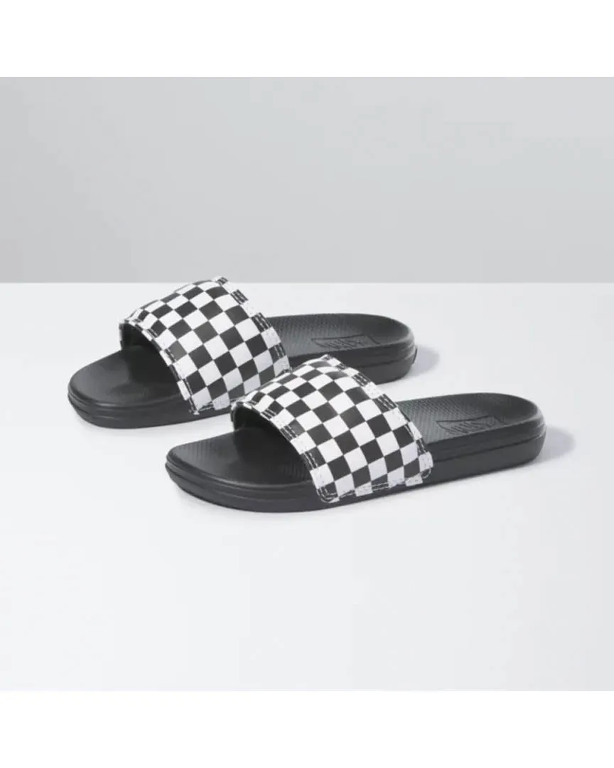 Kids La Costa Slide-On Sandals - Checkerboard