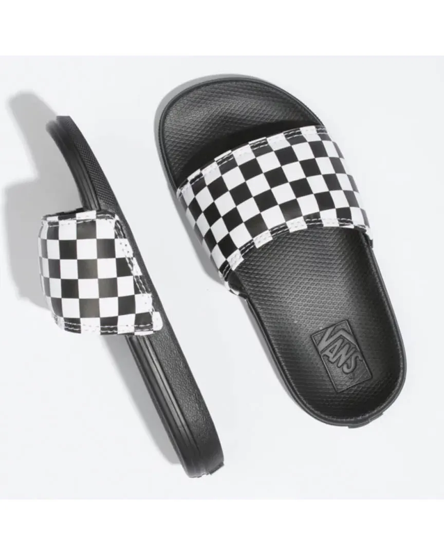 Kids La Costa Slide-On Sandals - Checkerboard