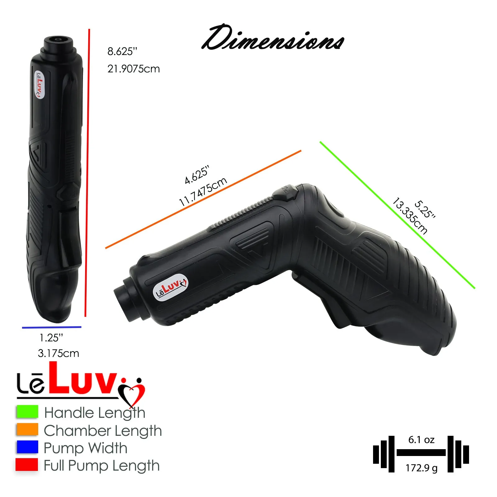 LeLuv Transformer Electric Penis Pump / Vacuum Sealer Pump