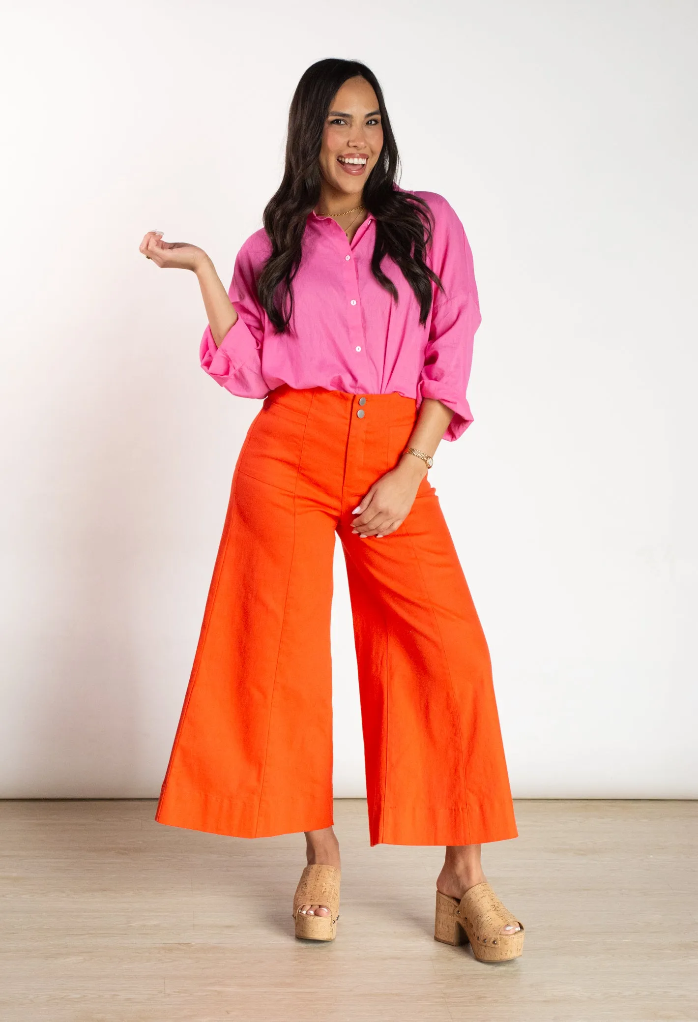 Live Again Carrot Wide Leg Pant