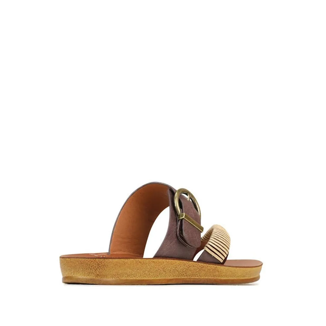 Los Carbos Bria Mocha Brown Light Flexible Sandal Jandal