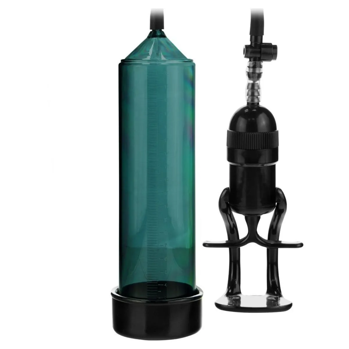 Me You Us Grip Pneumatic Penis Pump Blue Black