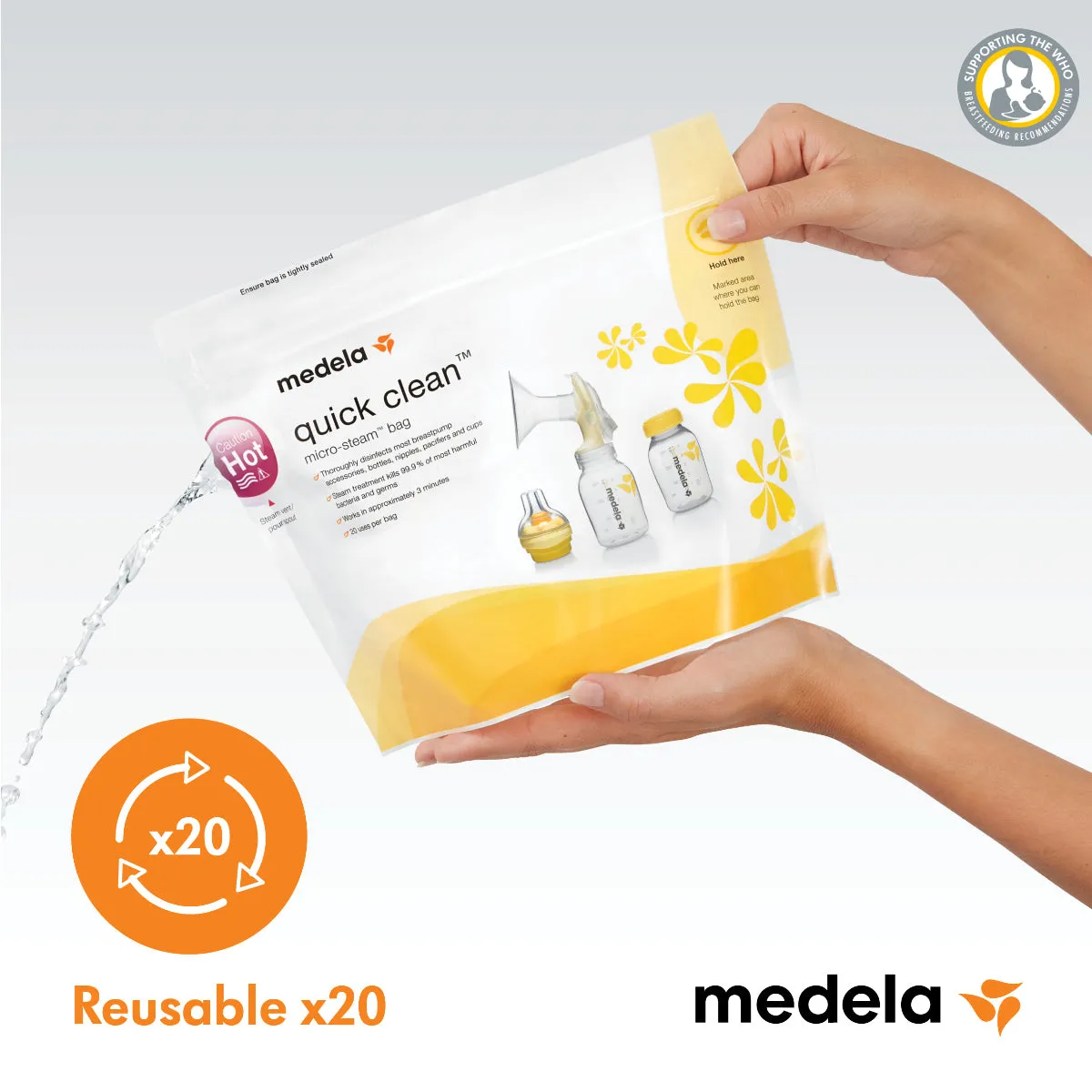 Medela - Quick Clean Microwave Sterlization Bags