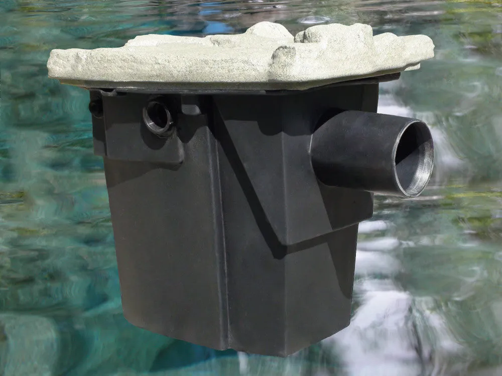 Medium Pond Skimmer - Piper HydroClean™ 7,000 gph Max, 2" Outlet Ports