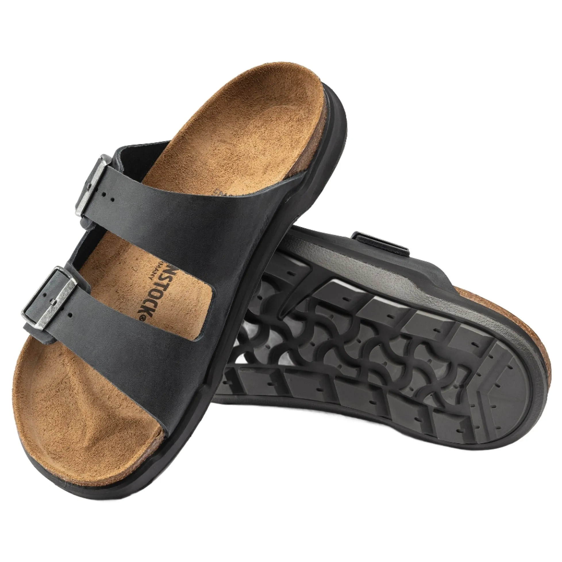 Men's Arizona CT Rugged Black Oiled Leather