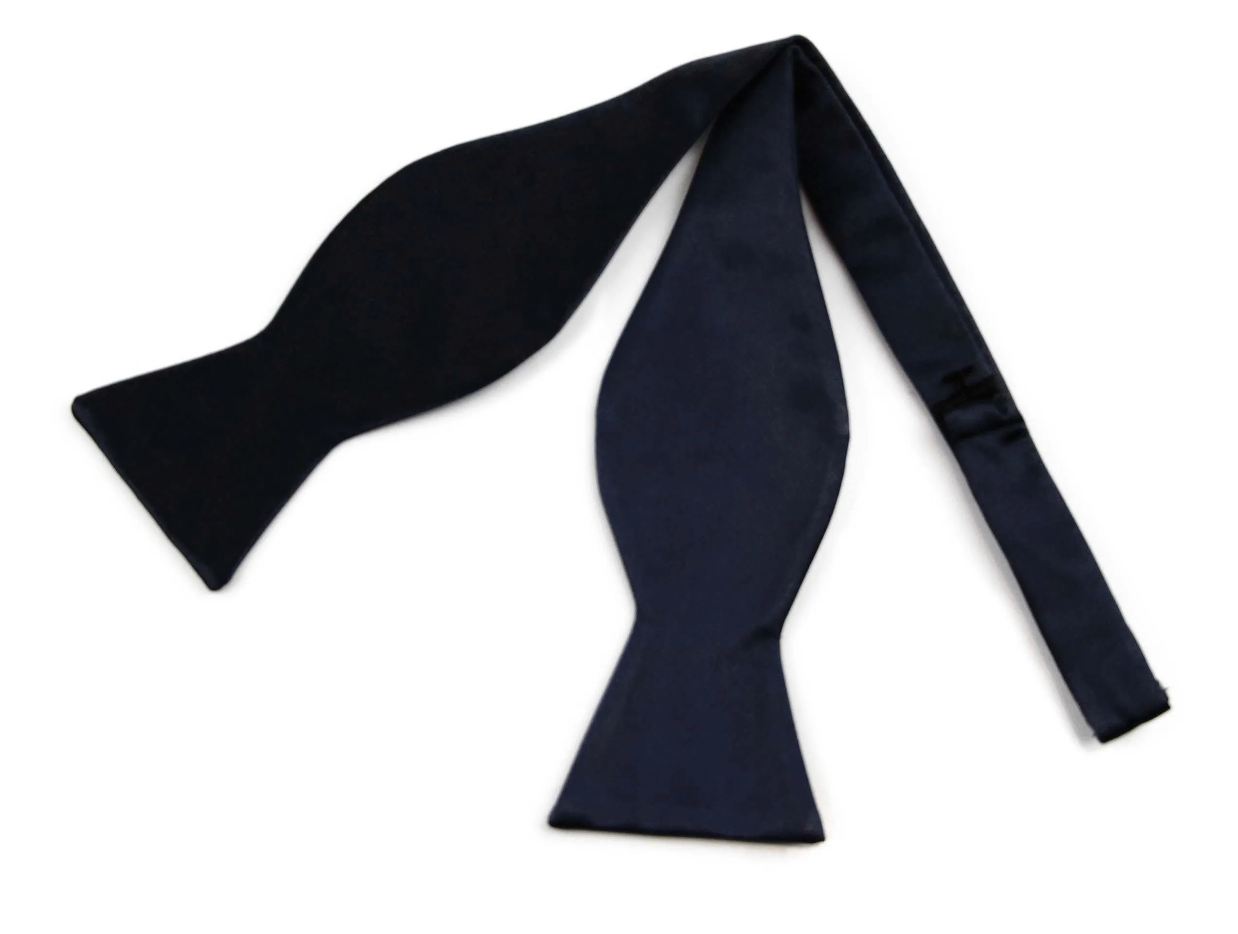 Mens Midnight Blue Self Tie Bow Tie