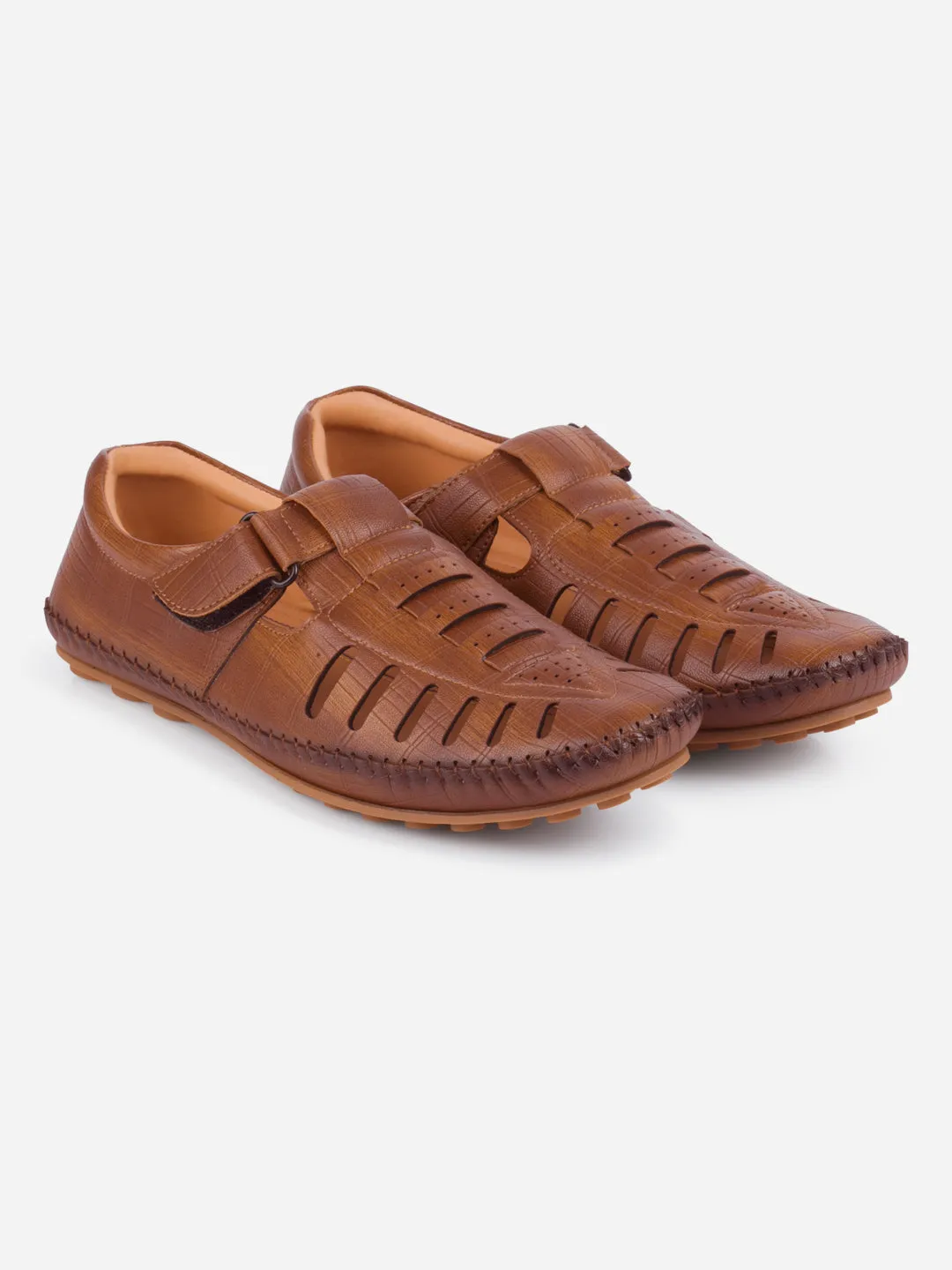 Men's Tan Huarache Sandal (IX5014)