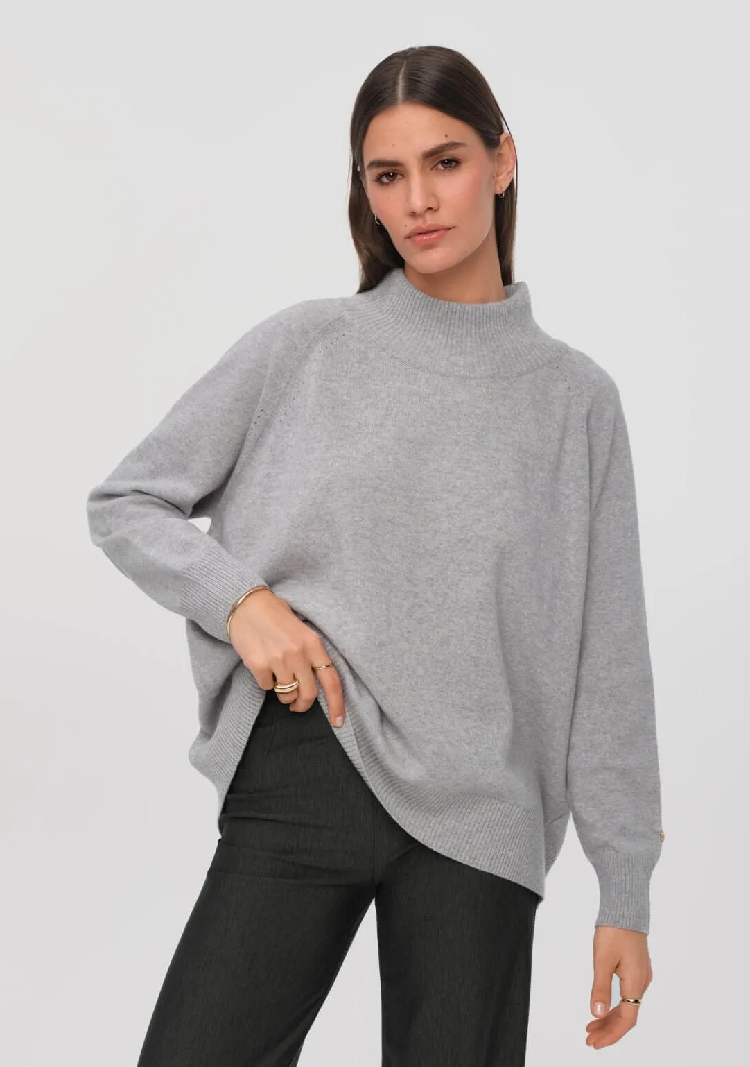 MOIRAI Sweater grigia