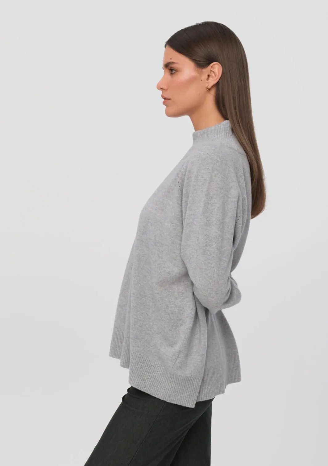 MOIRAI Sweater grigia