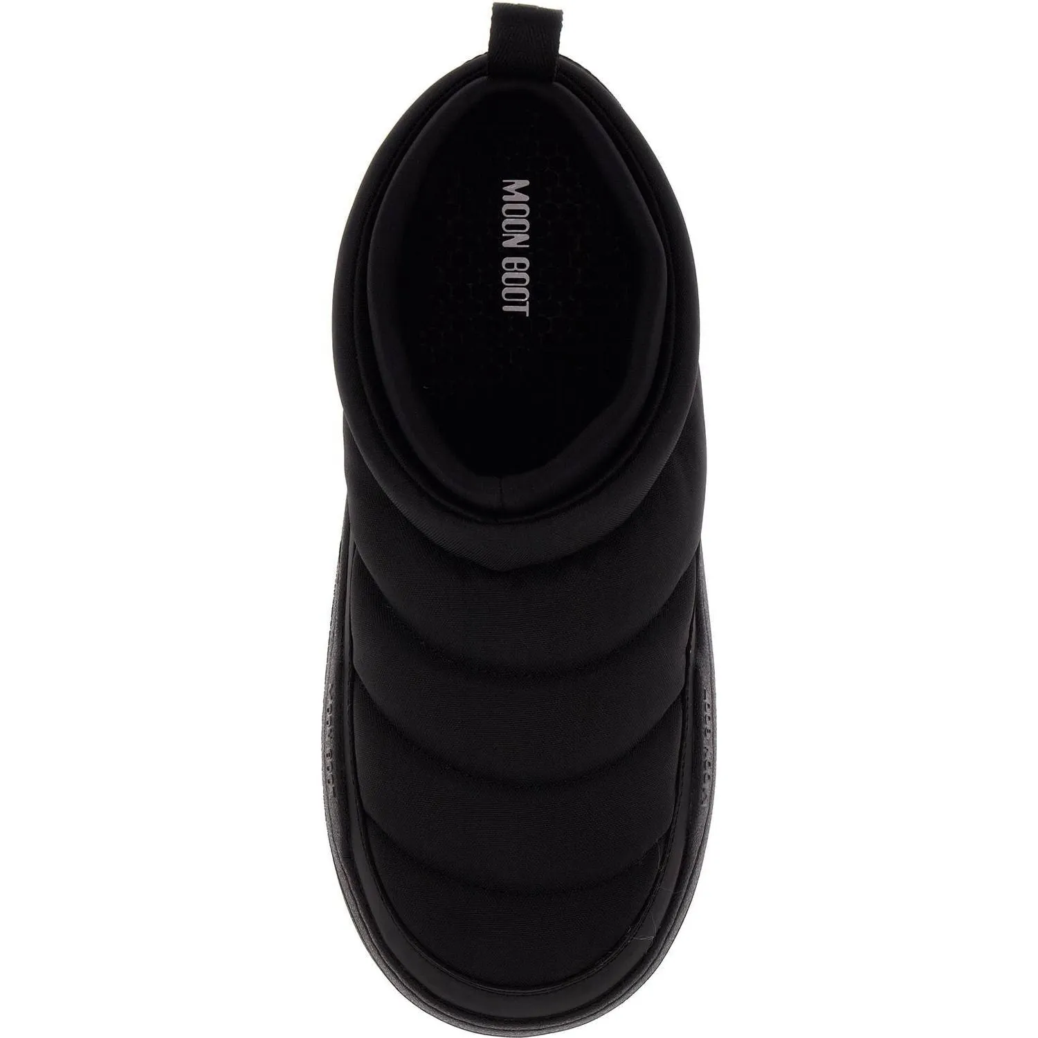 Moon Boot soft nylon slip-on park shoes