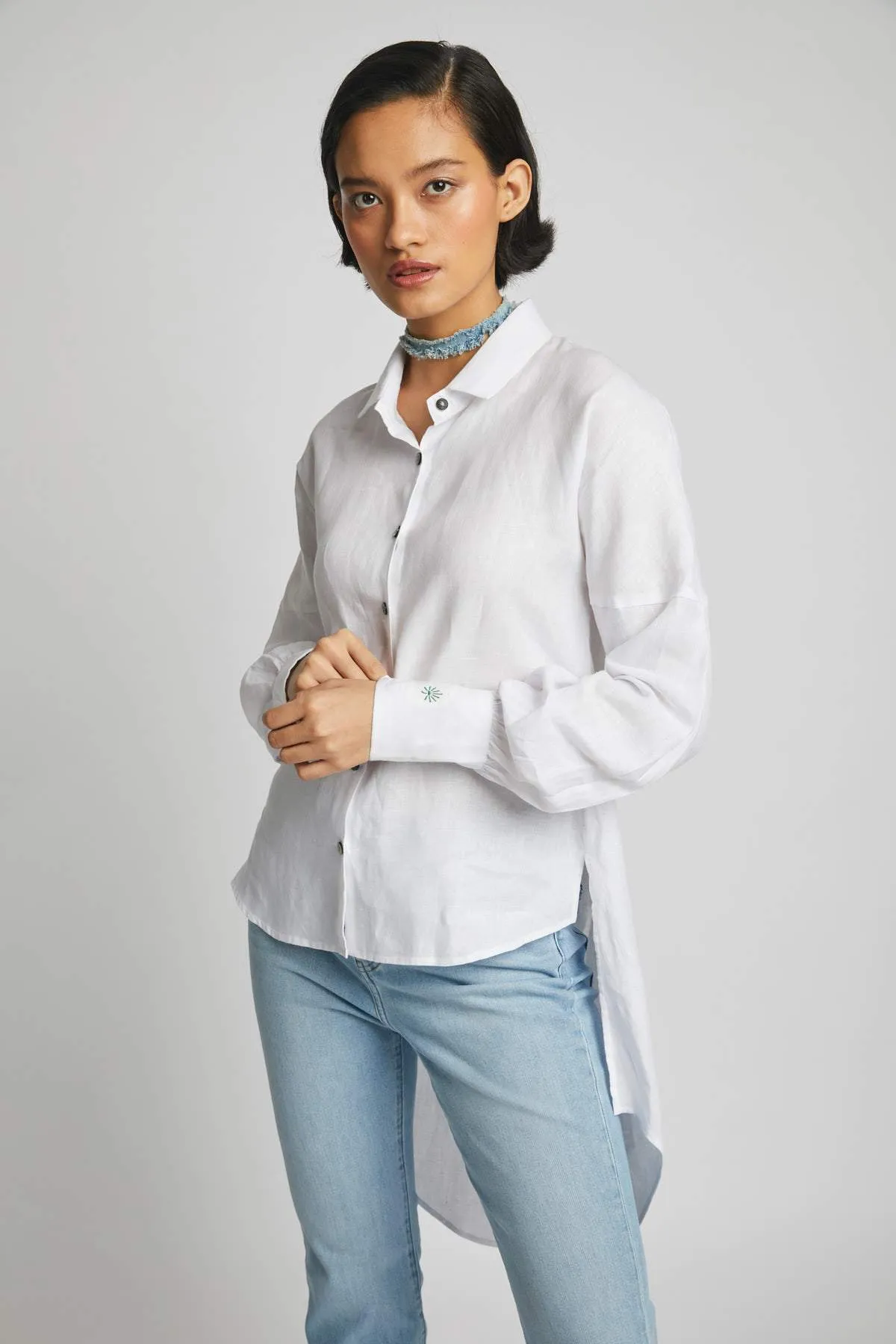 Morning Star Balloon Sleeve Shirt