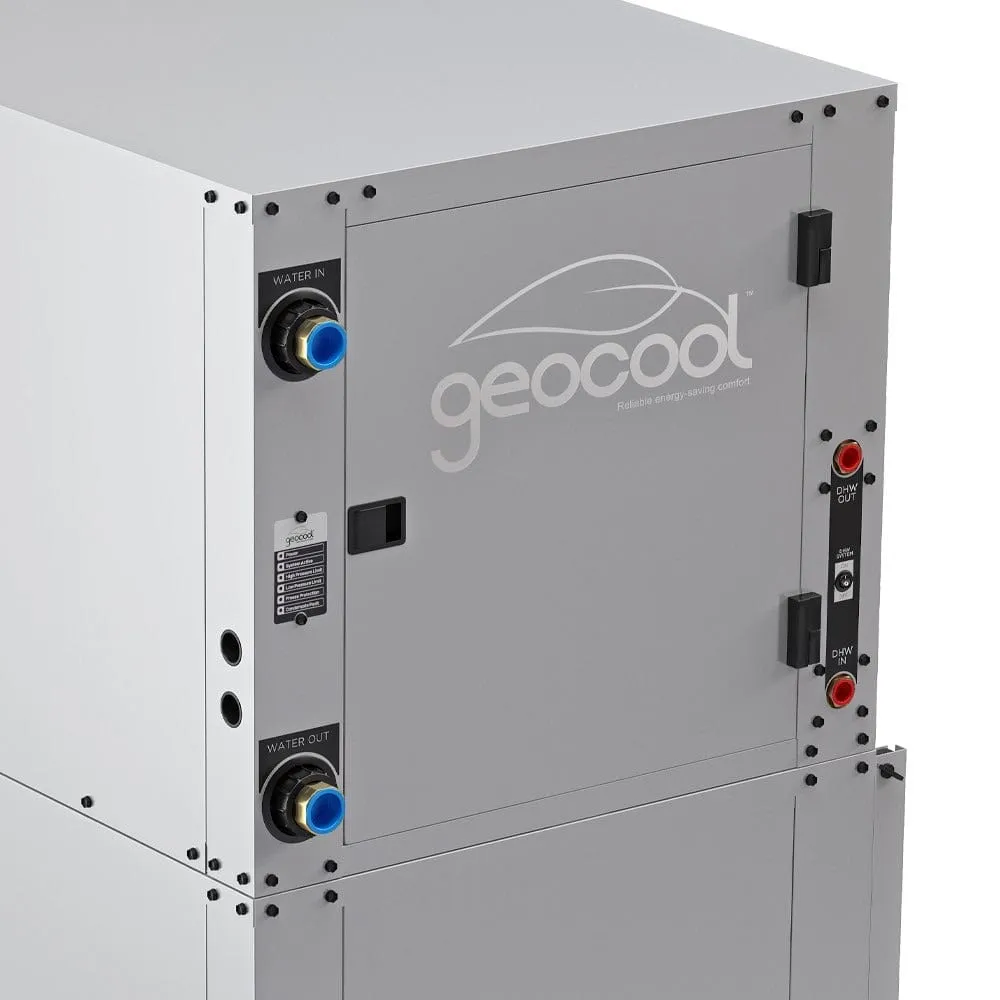 MRCOOL GeoCool 60K BTU 5 Ton Downflow Heat Pump with Heater GCHPD060TGTANDL