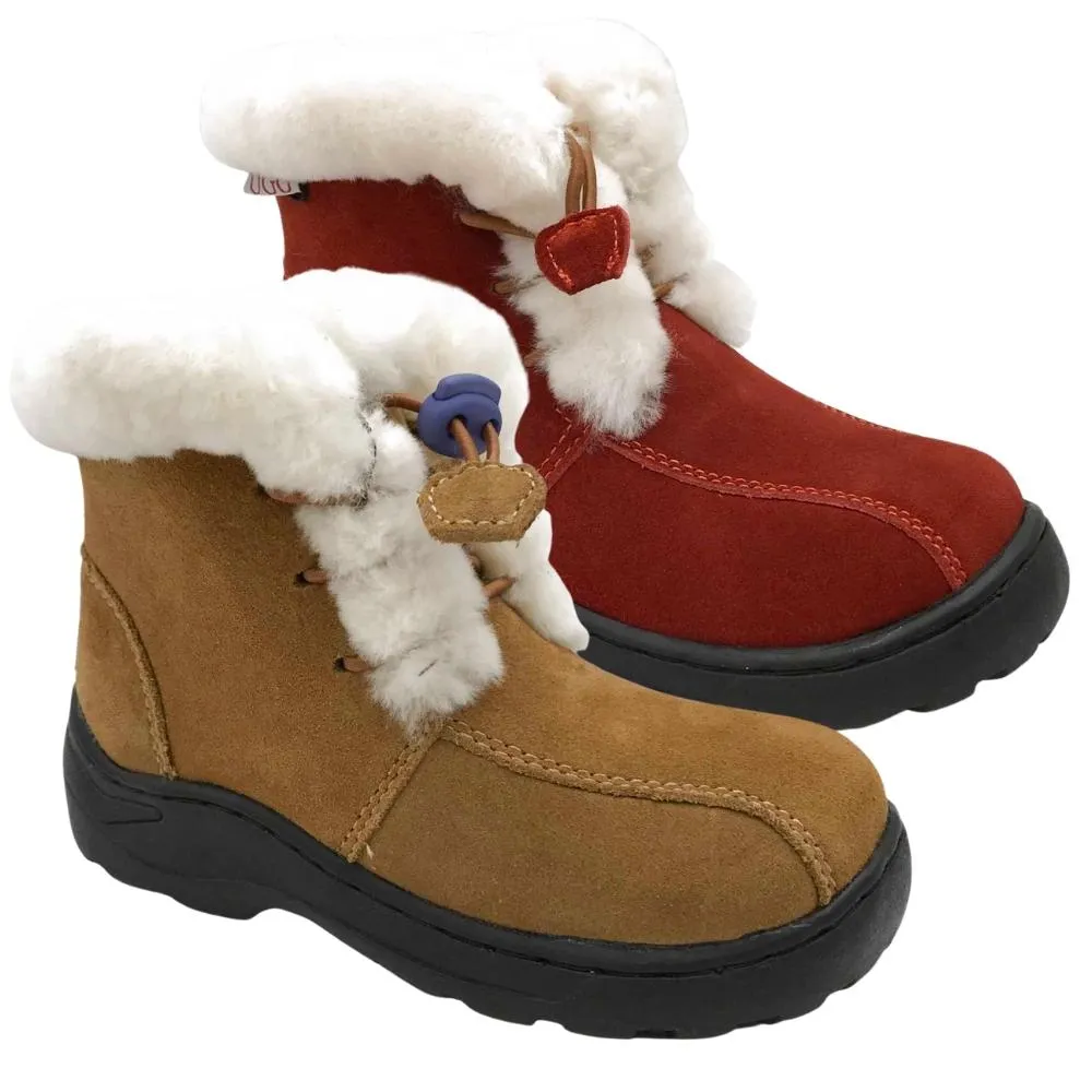 MUBO UGG Kids Boots with TPR Sole