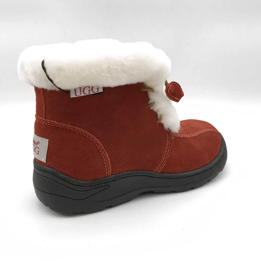 MUBO UGG Kids Boots with TPR Sole