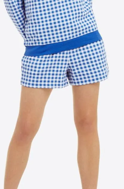 Natalie Sweat Shorts in Gingham