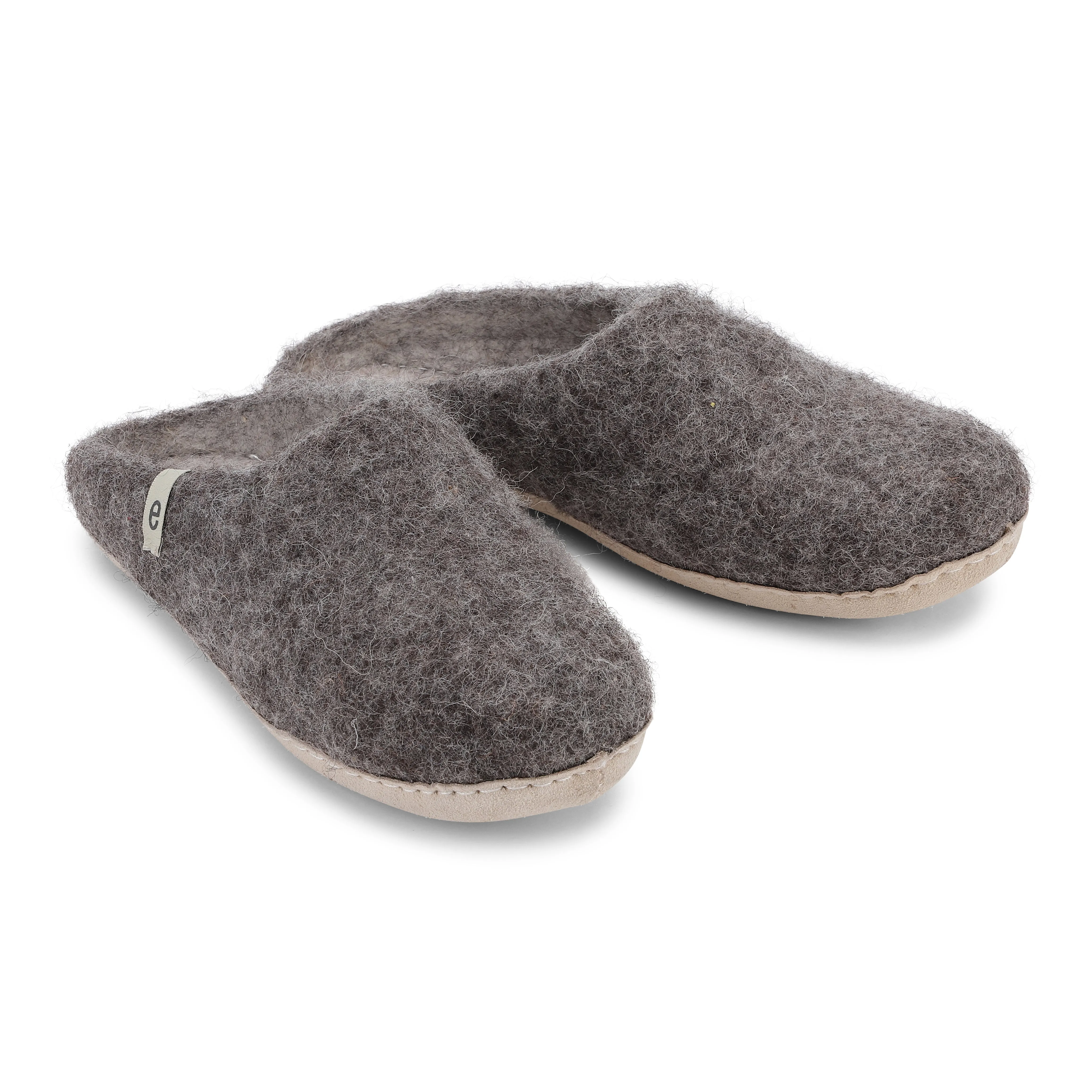 Natural Brown Fair Trade Slippers