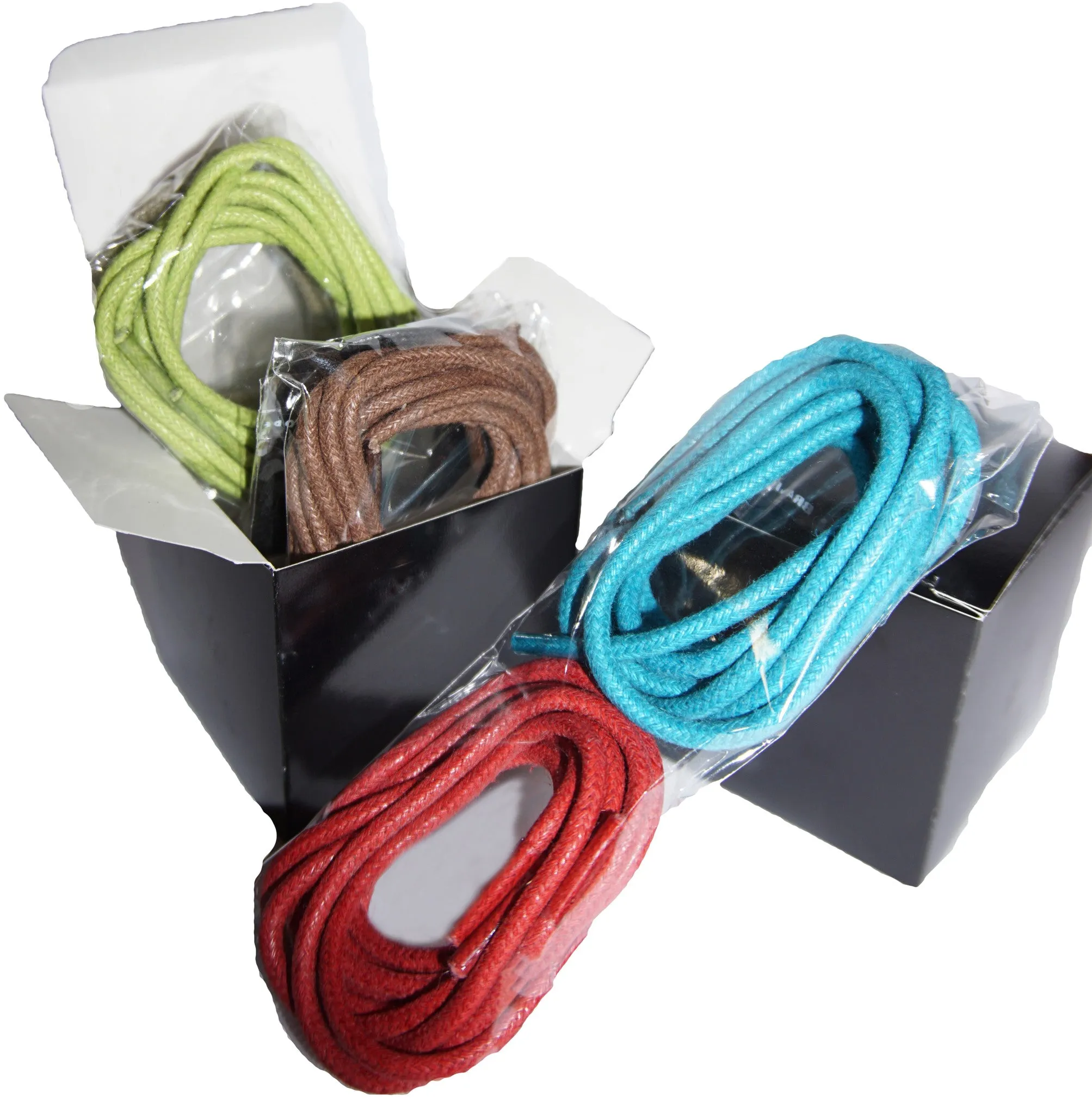 [Pandora Gift Box of 4] - Round Waxed Cotton Shoelaces