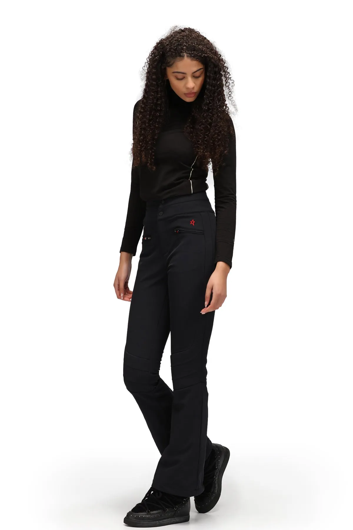 Perfect Moment Aurora Flare Race Ski Pant in Black