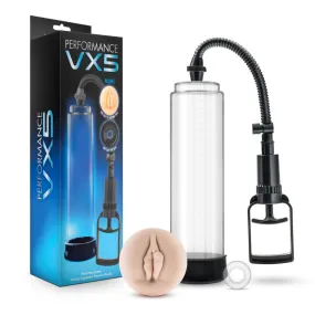 Performance By Blush® | VX5 Male Enhancement Clear/Black Pump