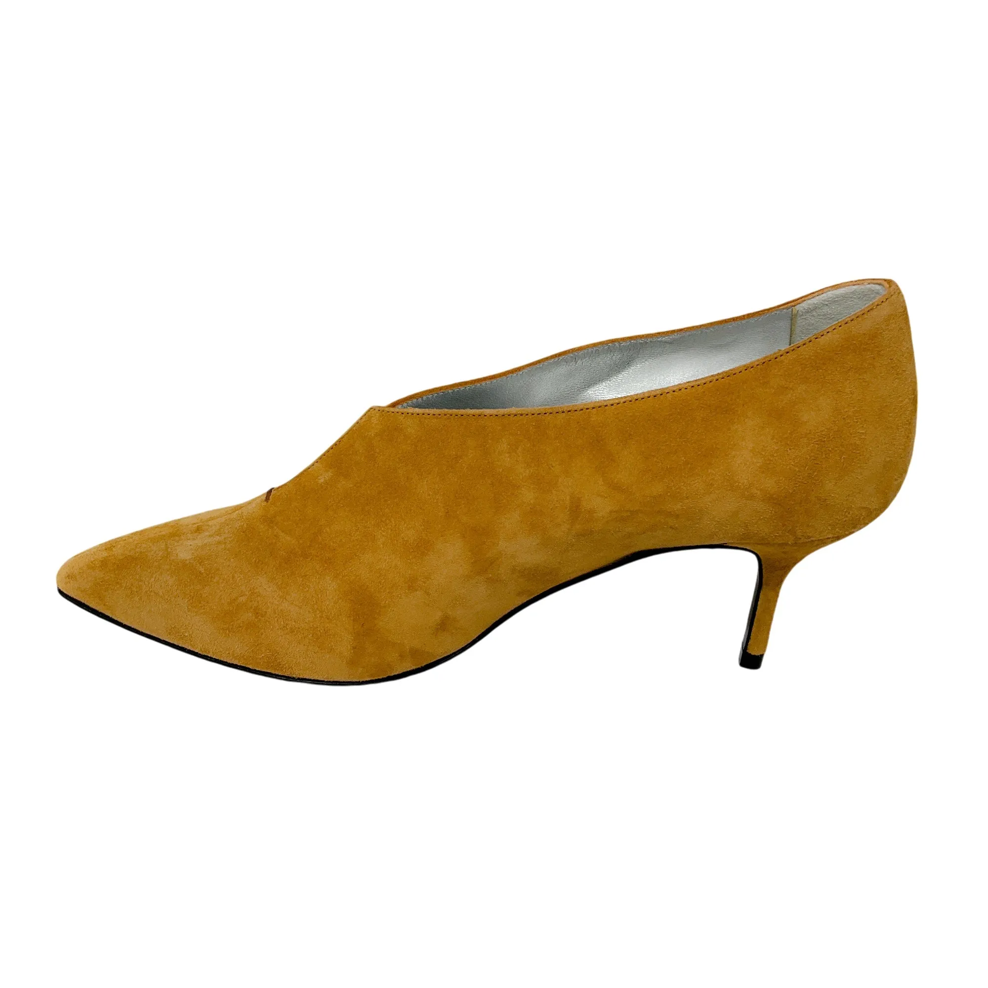 Pierre Hardy Tan Suede Leather Pumps