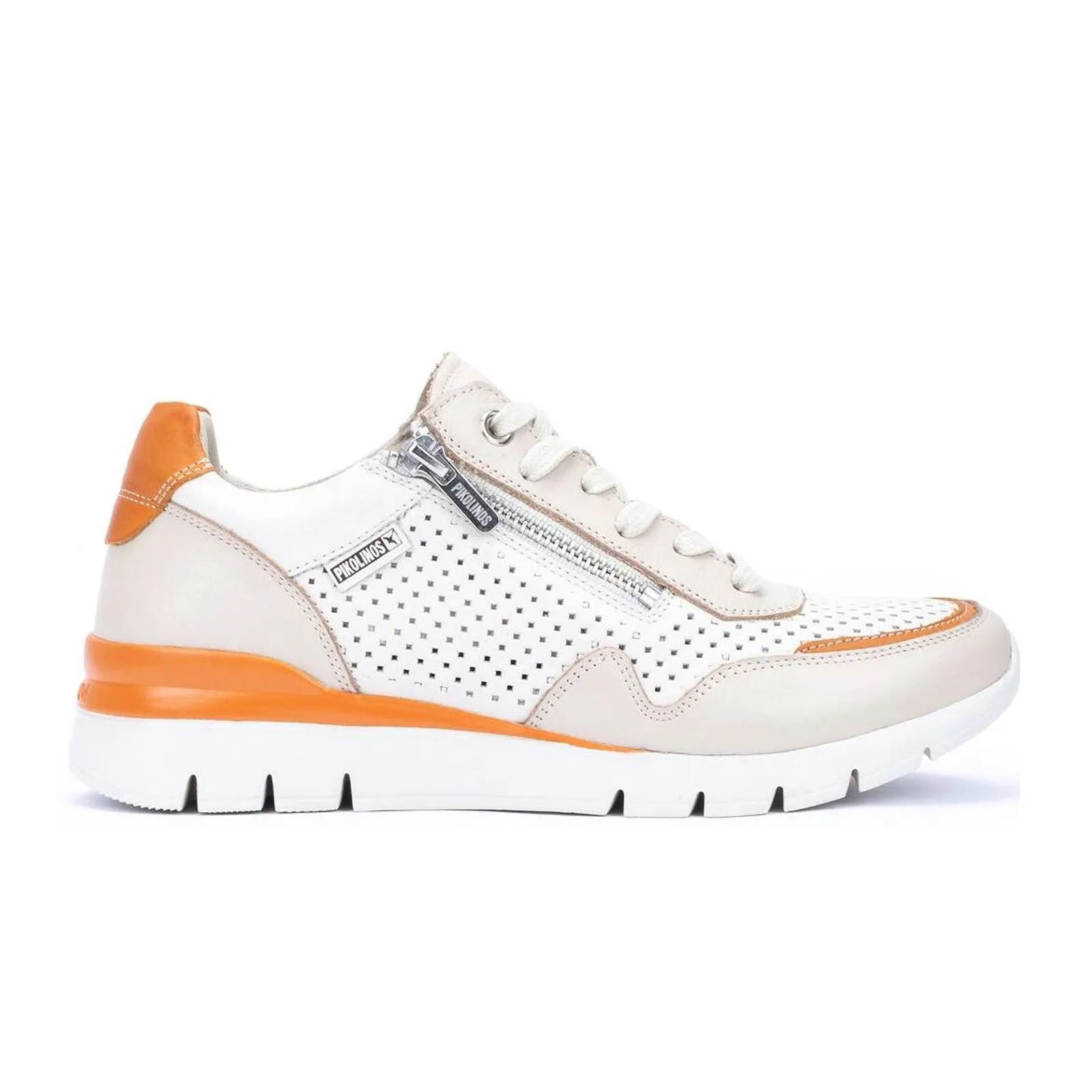 Pikolinos Cantabria W4R-6968C2 Sneaker (Women) - Marfil-Orange Leather