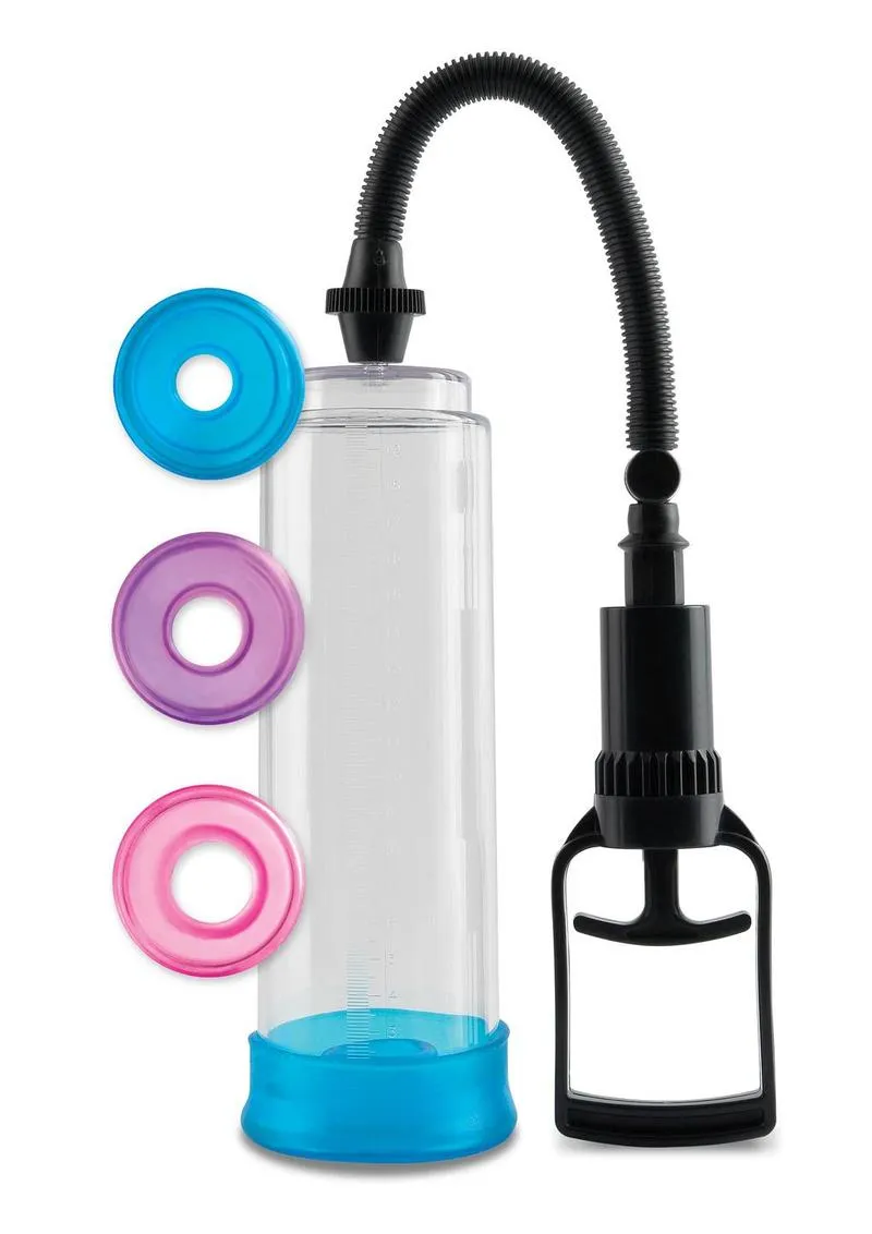 Pump Worx Cock Trainer Pump System with 3 Sleeves