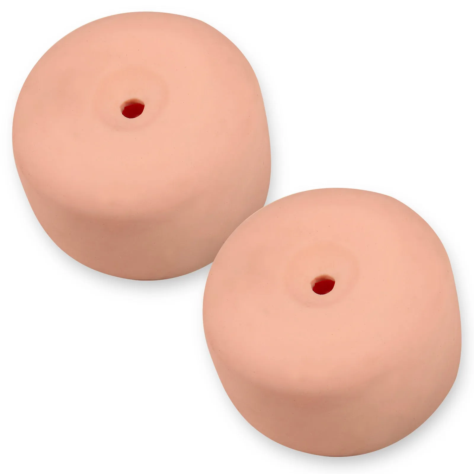 Realistic Vagina, Anus and Mouth Donuts Soft Silicone Seals for Penis Pumps