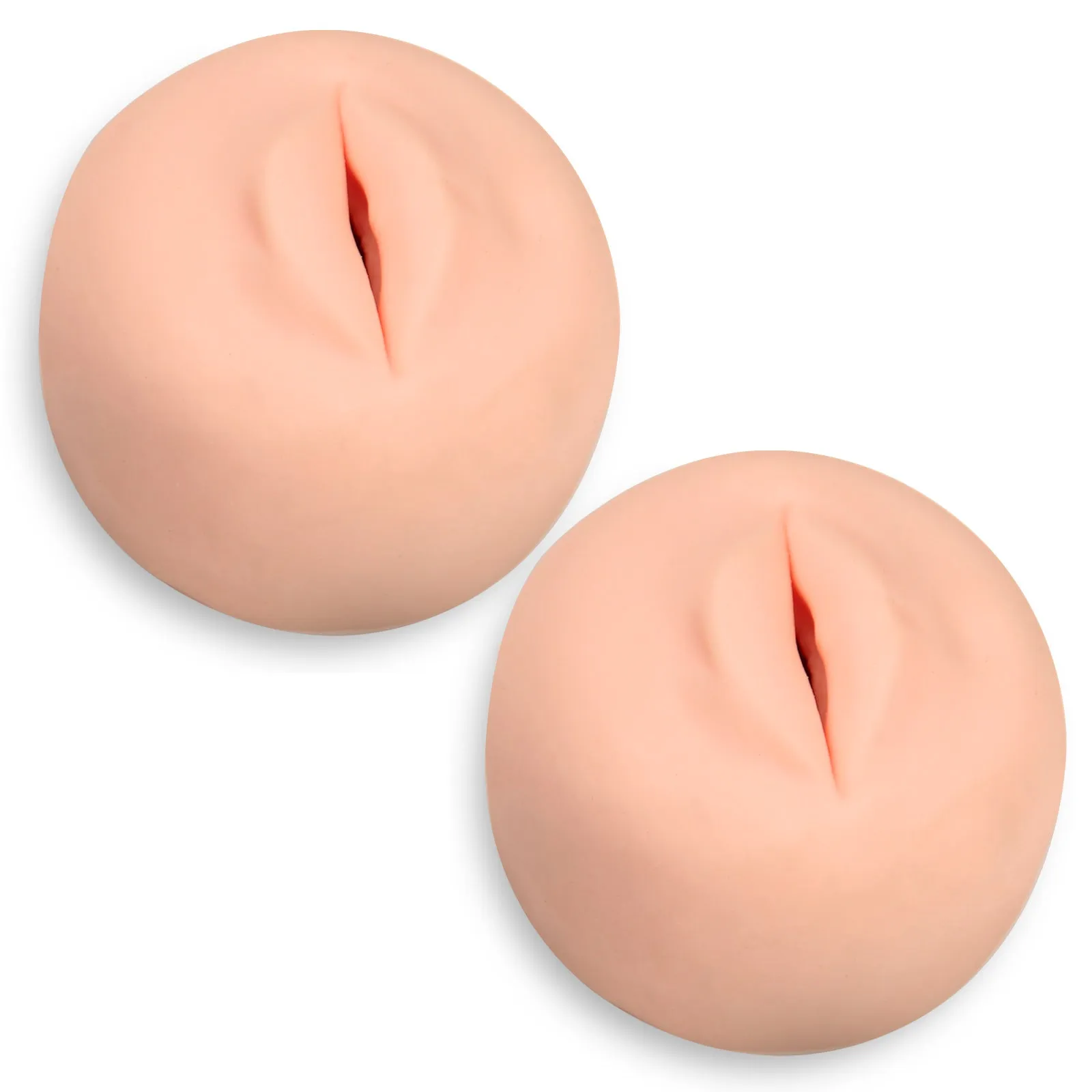 Realistic Vagina, Anus and Mouth Donuts Soft Silicone Seals for Penis Pumps