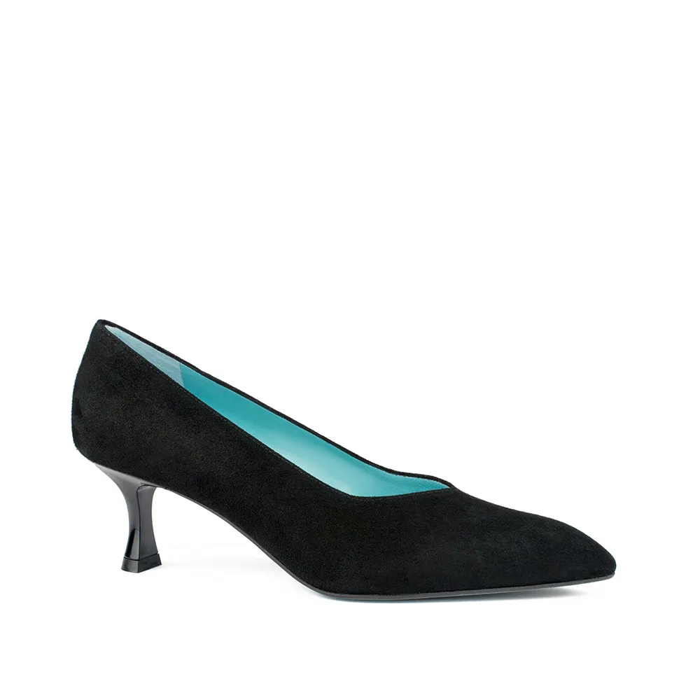 ROMANE BLACK SUEDE