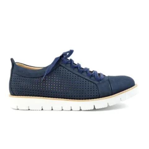 Samuel Hubbard Wanderer Sneaker (Women) - Midnight Blue Nubuck