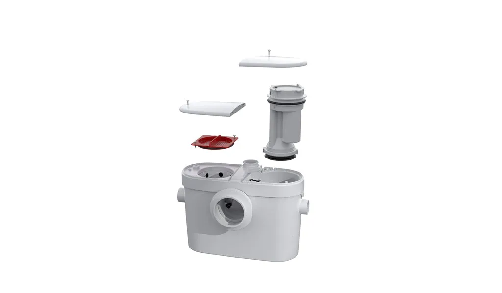 Saniflo SaniACCESS2 Macerating Upflush Toilet with Free Soft-close Toilet Seat