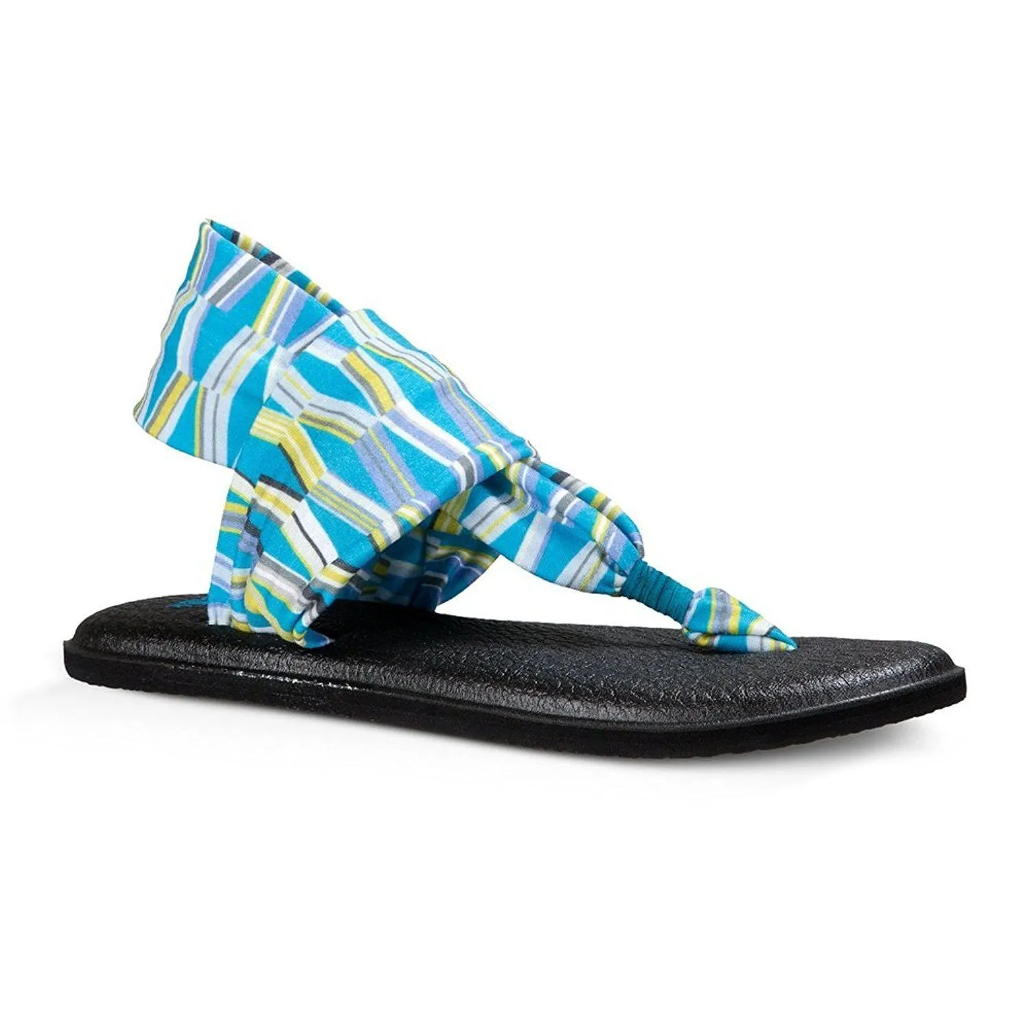 Sanuk Yoga Sling 2 Prints Blue / Green Mod Geo Sandals