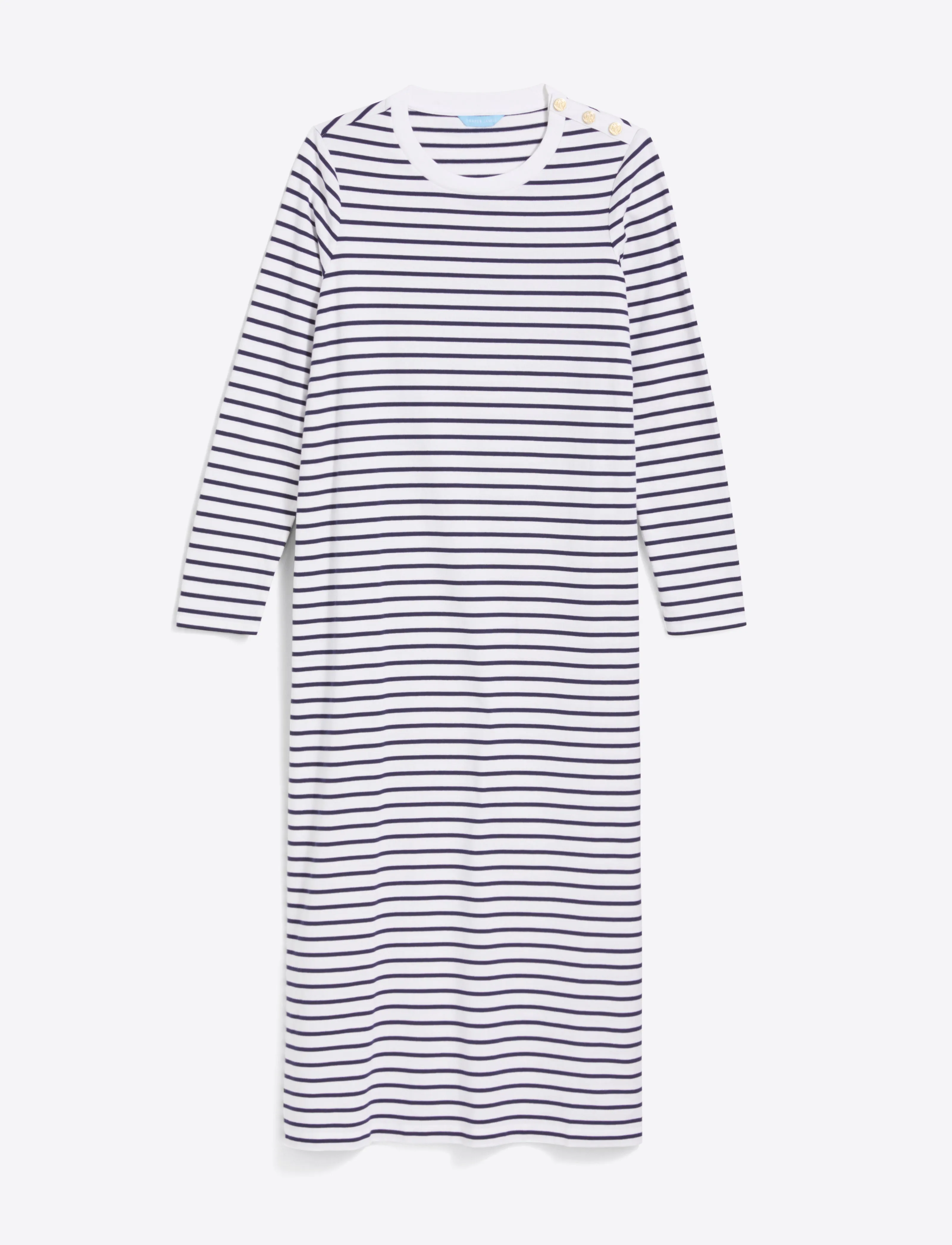 Sheryl Long Sleeve Dress in Cotton