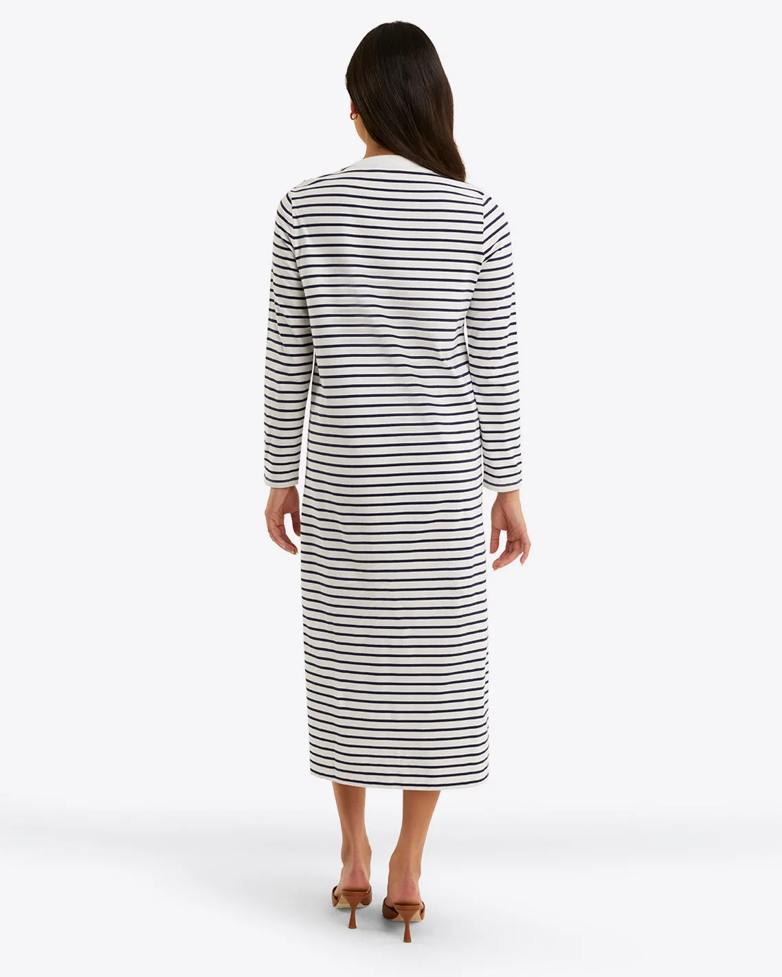 Sheryl Long Sleeve Dress in Cotton