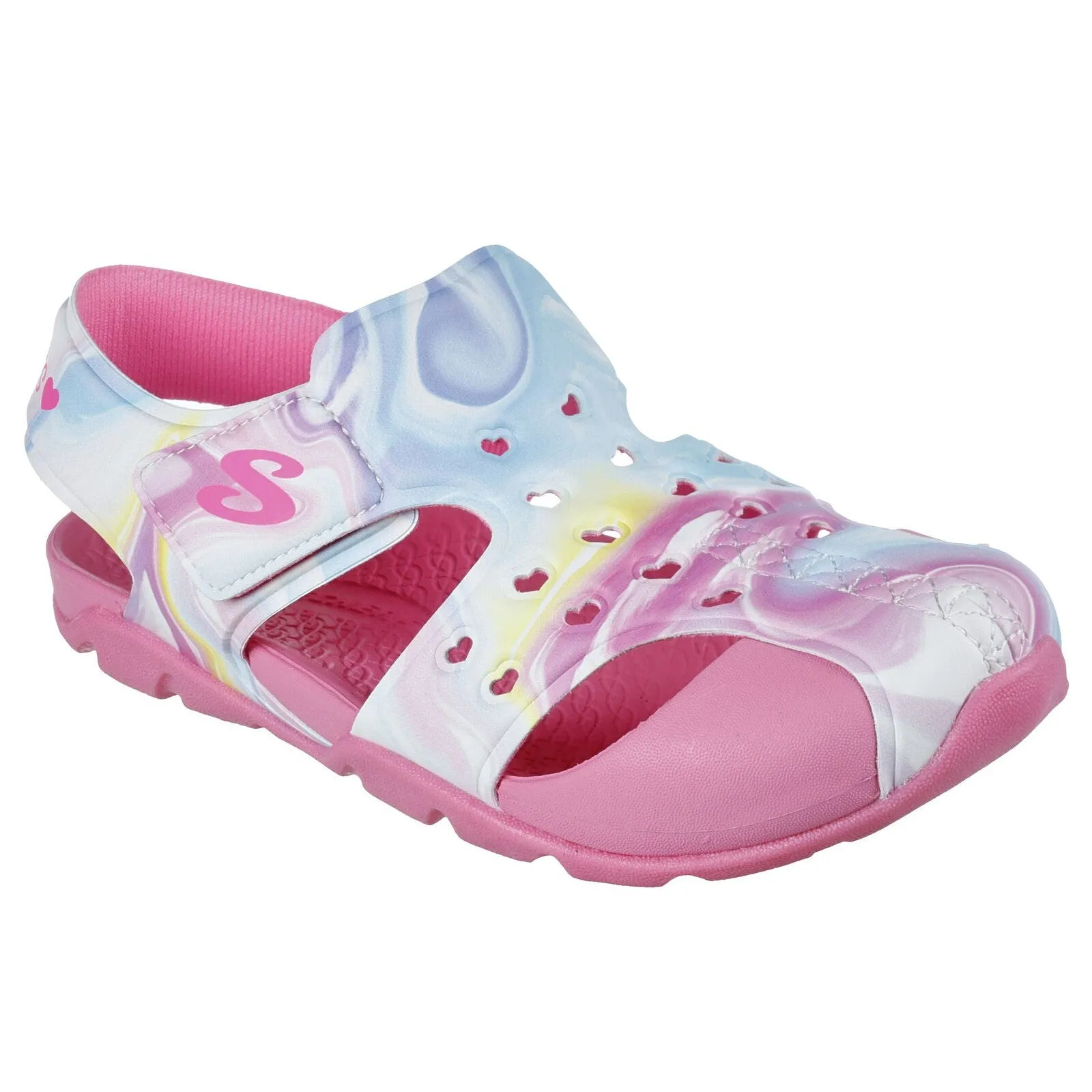 Skechers: Side Wave - Swirl Bliss (Little Kid)