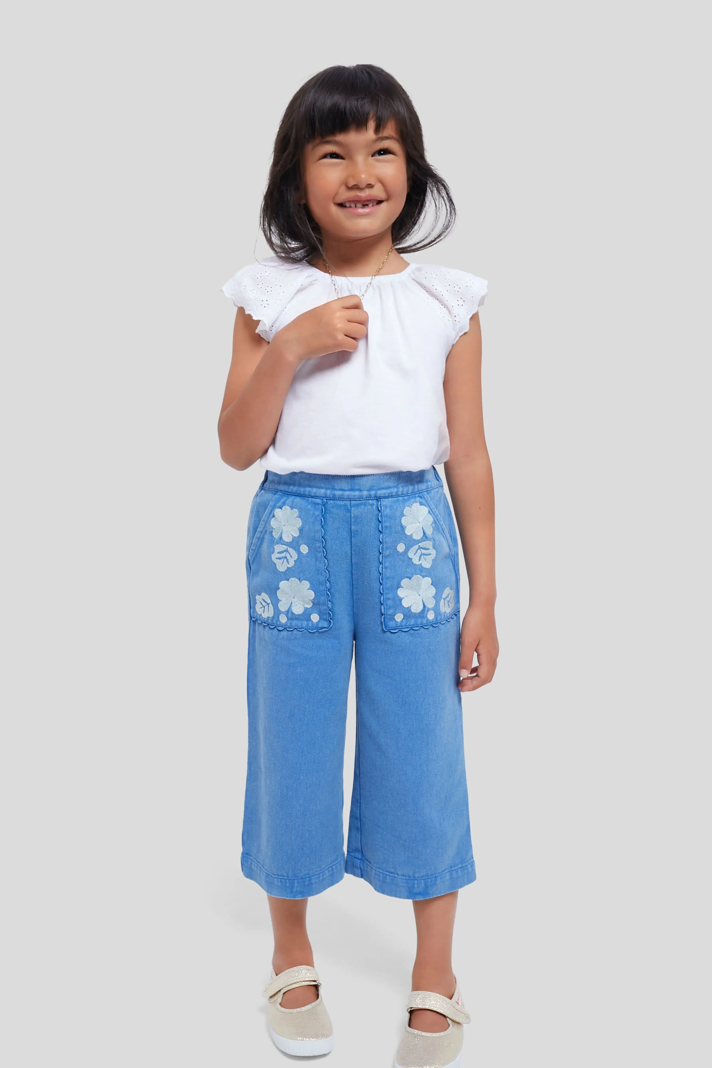 Stone Blue Flofi Pants