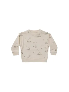 Sweatshirt | Fleece Trains | Quincy Mae