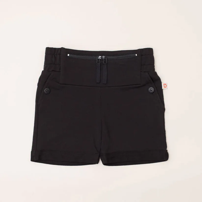 T1D-Friendly Sports Shorts with Secret Pocket for Kids, Sizes 5-14Y